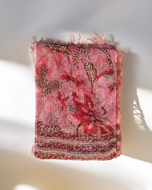 Pink Play Dupatta