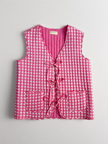 Roselle Quilted Vest Jacket