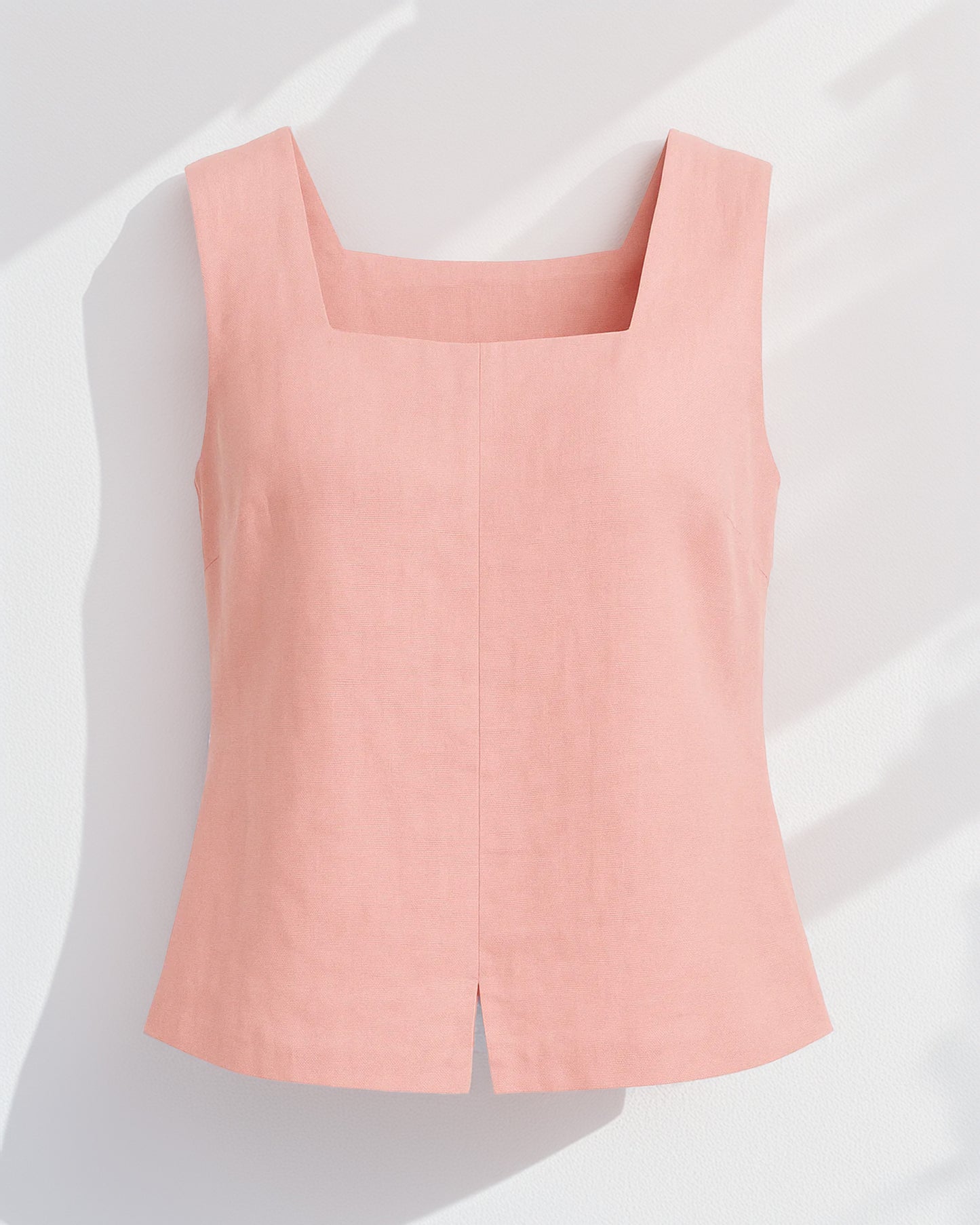 Aeris Sleeveless Top- Pastel Pink