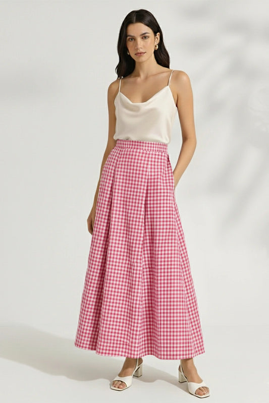 Camellia Frill Maxi Skirt