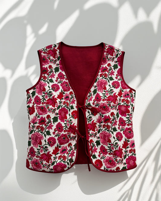 Ruby Bloom Vest Top