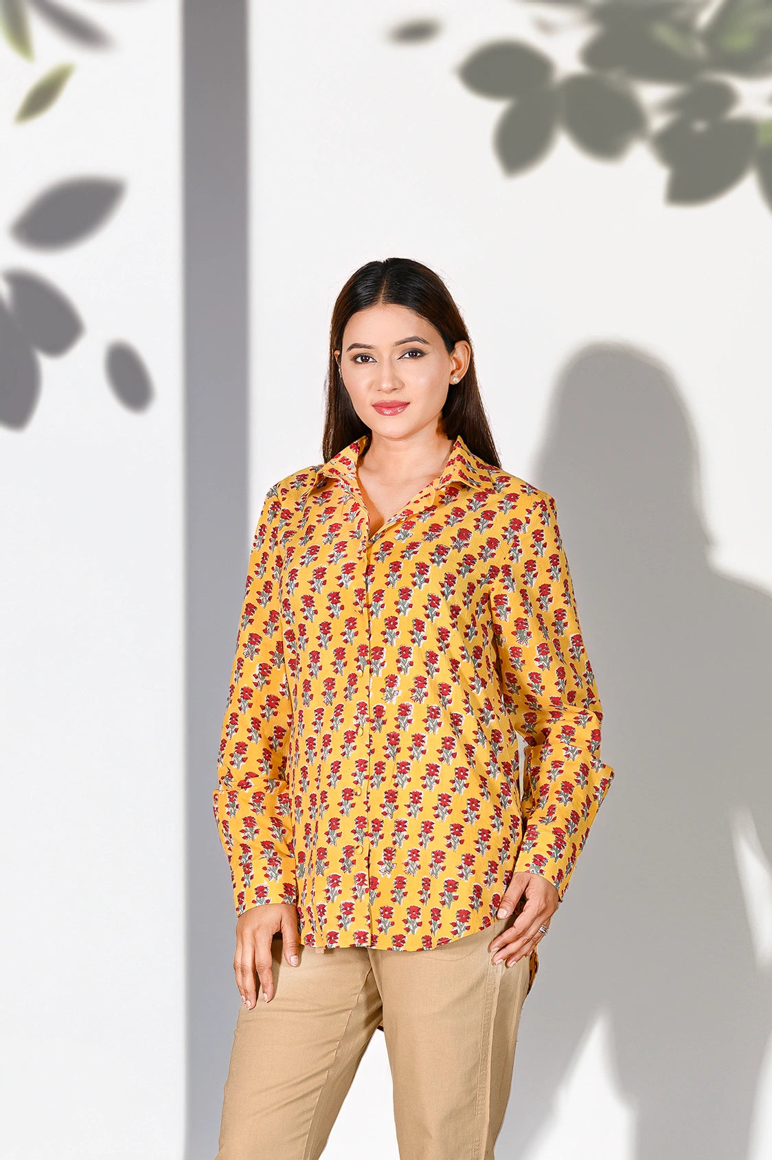 Yellow Booti Shirt