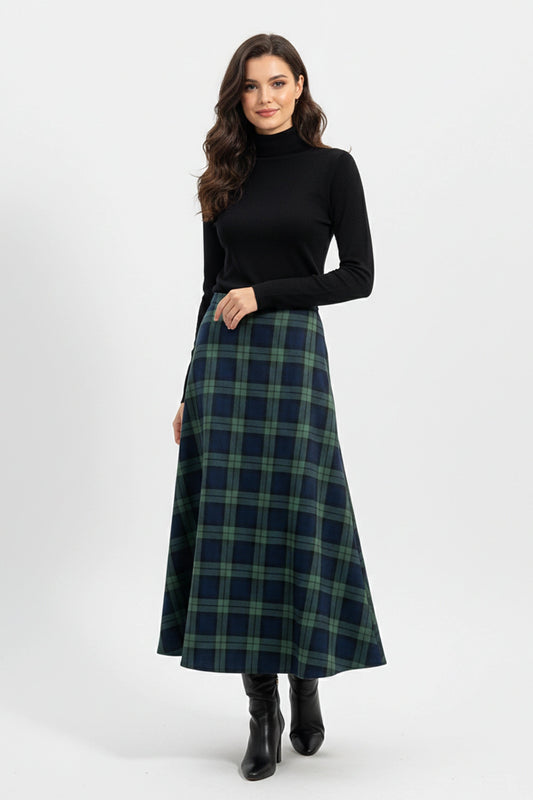 Evergreen Tartan Skirt