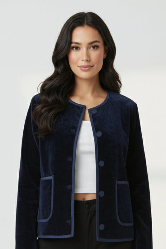 Velv Bleu Jacket