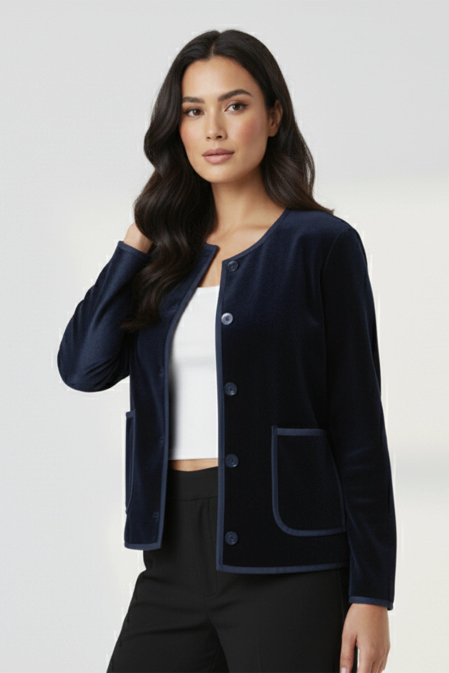 Velv Bleu Jacket