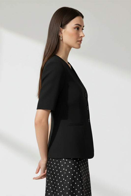 Eclipse Black Waistcoat